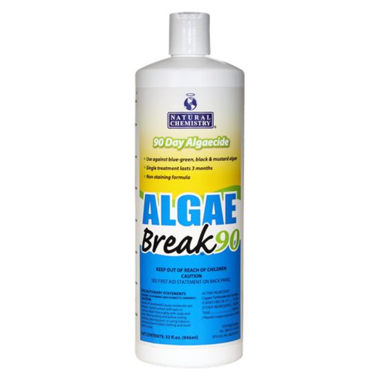 1 QT ALGAE BREAK 90 12/CS NATURAL CHEMISTRY 7600