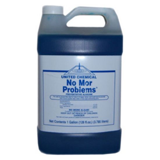 1 GAL NO MOR PROBLEMS ALGAECIDE 4/CS UNITED CHEMICAL NMP-4GAL