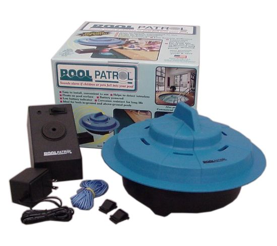 FLOATING POOL ALARM WITH REMOTE REVEIVER POOL PATROL PA30
