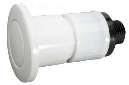 AIR BUTTON 1 1/4IN PVC  WHITE  GUNITE B340WA