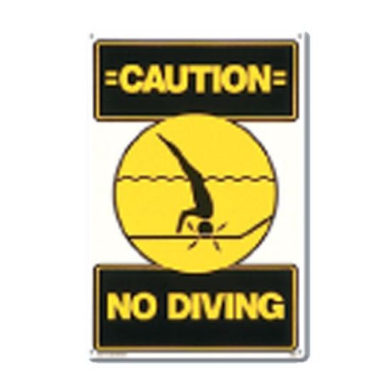 P.MASTER#40344 SIGN-NO DIVING 40344