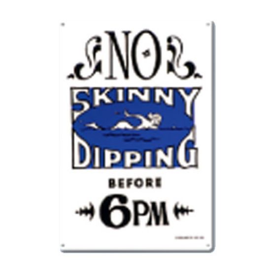 P.MASTER #41353 SIGN-NO SKINNY 41353