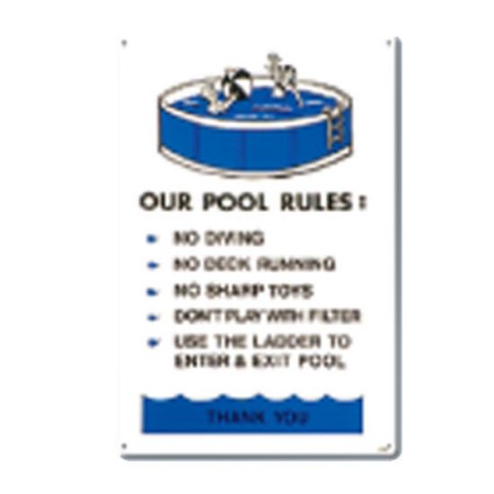 P.MASTER #41370 SIGN-POOL REG 41370