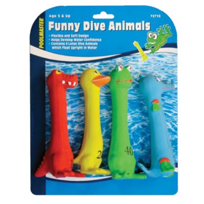 SOFT FUNNY DIVE ANIMALS 72713