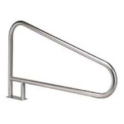 RESIDENTIAL RAIL WITH FLANGE SR SMITH STAINLESS PR-500