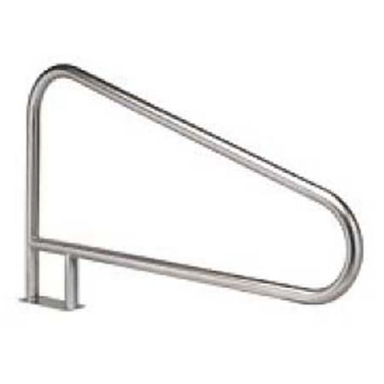 RESIDENTIAL RAIL WITH FLANGE SR SMITH STAINLESS PR-500