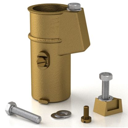 4IN ANCHOR SOCKET BRONZE 1.5IN PERMACAST PS-4015-B