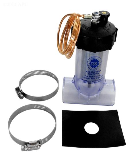 ANTI ELECTROLYSIS 2IN RETROFIT CLAMP STYLE ZINC ANODE CLAMP  104C-2