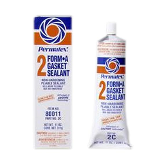 11 OZ TUBE FORM A GASKET #2 PERMATEX BLACK 80011