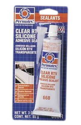 3 OZ PERMATEX CLEAR SILICONE 80050