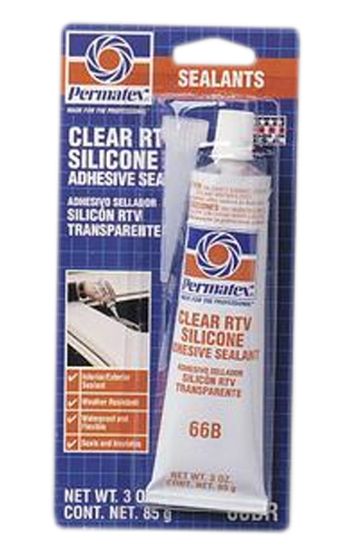 3 OZ PERMATEX CLEAR SILICONE 80050