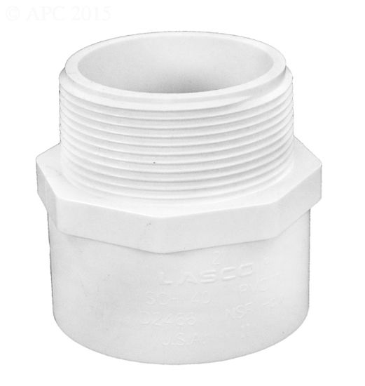 2IN MPT X SKT MALE ADAPTER SCHEDULE 40 1/22/9496