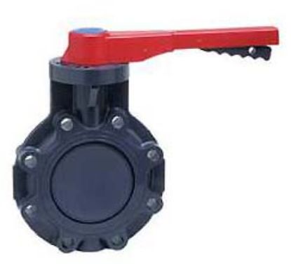 2IN PVC BUTTERFLY VALVE WITH HANDLE SPEARS 722311-020
