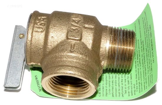 Press Relief Valve Kit  75 PSI  Bronze Model All Legacy LRZE R0040400