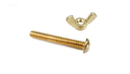 RAINBOW#155BRASS NUT/BOLT R221156