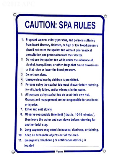 SPA RULES(NC) SIGN R234200