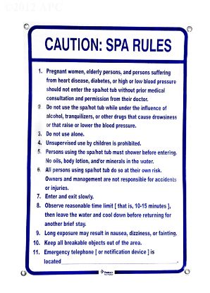 SPA RULES(NC) SIGN R234200