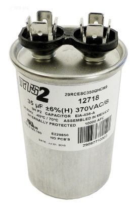 RUN CAPACITOR 35 MFD 370VAC RD-35-370