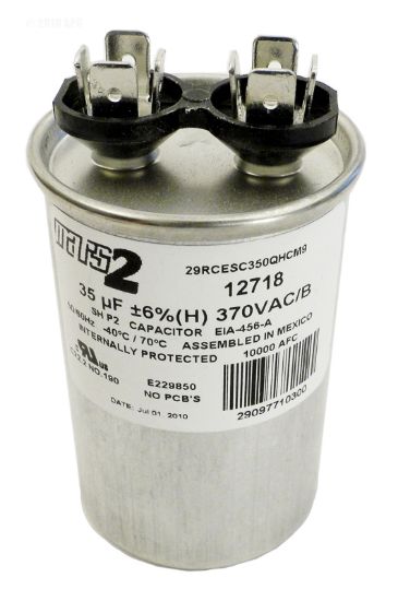 RUN CAPACITOR 35 MFD 370VAC RD-35-370