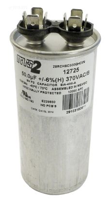 RUN CAPACITOR 50 MFD 370VAC RD-50-370