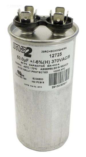 RUN CAPACITOR 50 MFD 370VAC RD-50-370