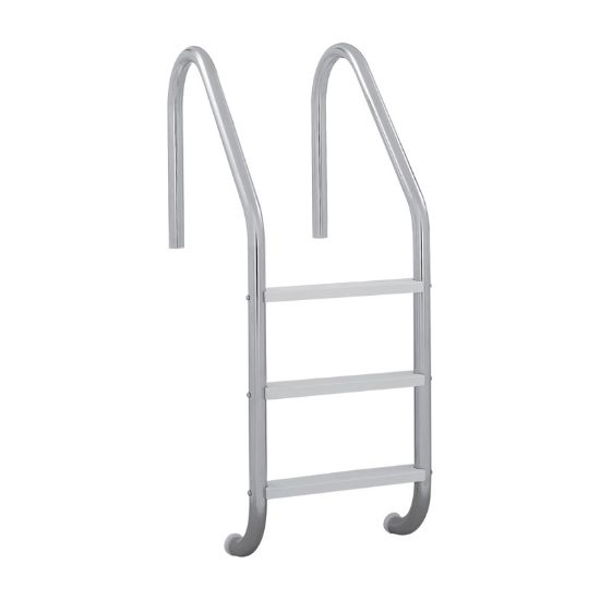 3 STEP 24IN RESIDENTIAL IG LADDER .049IN TUBE PLASTIC STEP  RLF-24E-3B