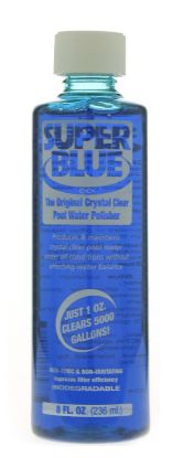 8 OZ SUPER BLUE WATER CLARIFIER 24/CS ROBARB 20152A