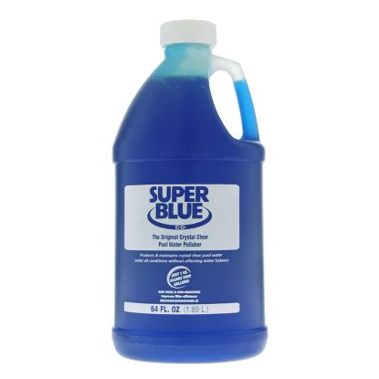 1/2 GAL SUPER BLUE WATER CLARIFIER CASE OF 6/CS ROBARB 20155A