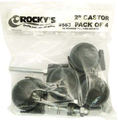 2IN CASTORS PACK OF 4 583