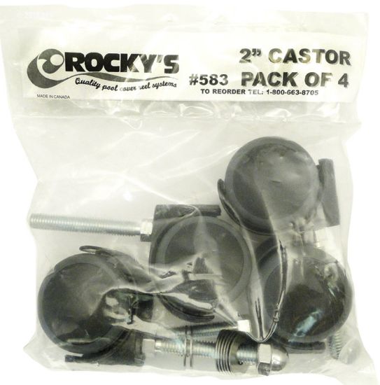 2IN CASTORS PACK OF 4 583