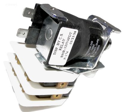 RELAY 4PDT 20A 120VAC COIL S90R17ABD1-120 410124 410124