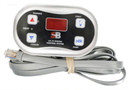 SPASIDE CONTROL 4 BUTTON LX10 SERIES REV 5.31 4 1/4IN X 2 1/ 3-00-0139 3-60-1087