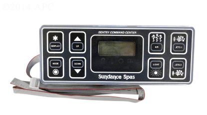 SUNDANCE 800 SPASIDE CONTROL 2 PUMP YEARS 1992-1993 SD6600-800