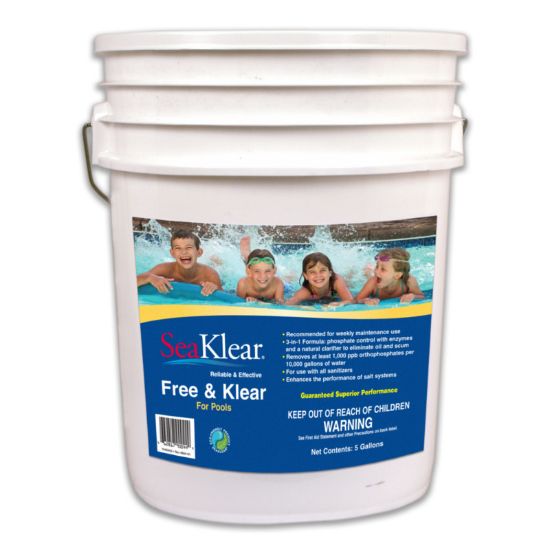 5 GAL FREE AND KLEAR EACH SEAKLEAR 1040402