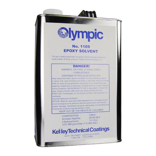 1 GAL EPOXY SOLVENT OLYMPIC KELLEY 1109 GALLON