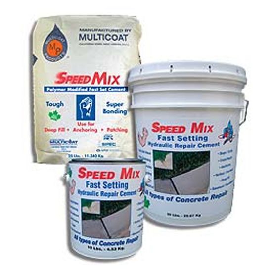 25 LB SPEED MIX FAST SET MORTAR REPAIR MULTICOAT SPMIX25RSM