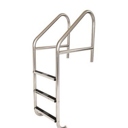 3 STEP 23IN IG LADDER STANDARD .065IN TUBE STAINLESS STEP  10112