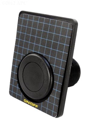 PANEL KIT - 1 BUTTON COMPLETE w/ AIR BUTTONS LABEL & SCREWS ATP100-0606