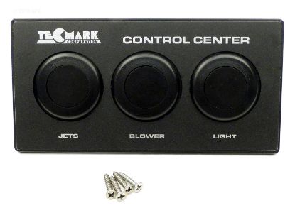 PANEL KIT - 3 BUTTON COMPLETE w/ AIR BUTTONS LABEL & SCREWS ATP300-0606