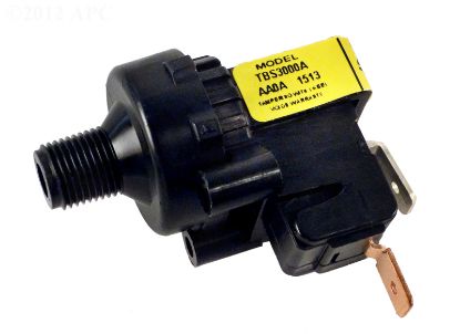 PRESSURE SWITCH BATH 1/8INMPT FOR NON-CHLORINE BATHTUBS TBS3000A