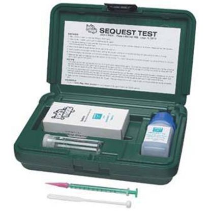 SEQUEST TEST KIT MEASURES PPM OF PINK BLUE AND PURPLE STUFF  TK044