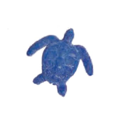 LGGRHEAD TURTLE BLUE 6IN TILE ARTISTRY IN MOSAICS TLOBLUB