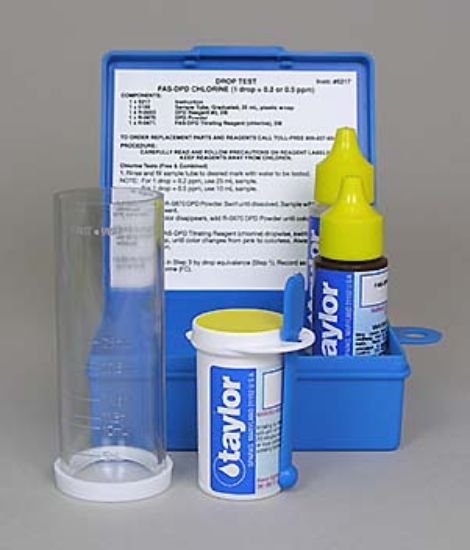 CHLORINE FAS/DPD DROP TEST KIT K-1515-A