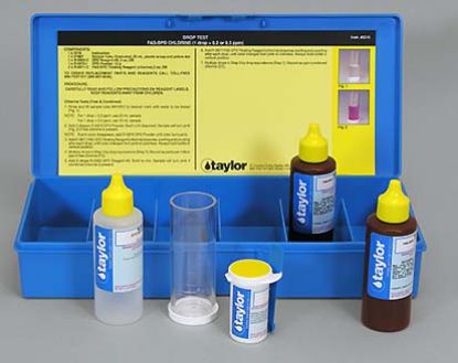 TAYLOR FAS-DPD DROP TEST KIT W/2 OZ. REAGENTS K-1515-C