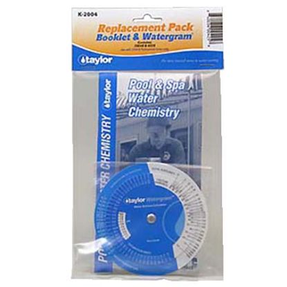 REPLACMENT BOOKLET/WATERGRAM K-2004
