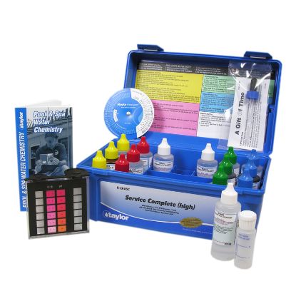 COMMERCIAL LIQUID DPD TEST KIT W/2oz REAGENTS. TAYLOR K-2005C