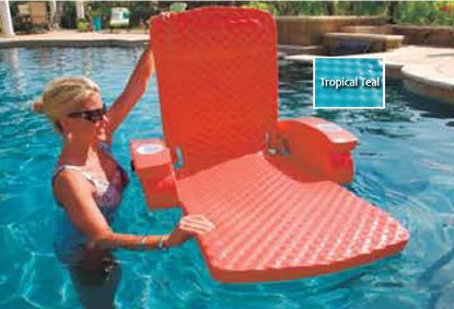 SUPER SOFT ADJUST RECLINER TROPICAL TEAL 6400031
