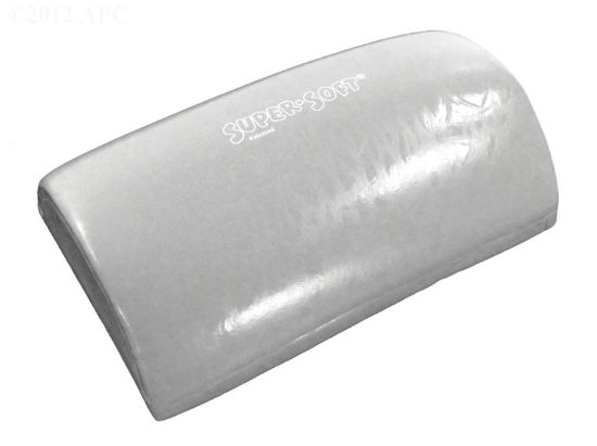 SPA PILLOW W/SUCTION CUP GRAY SUPER SOFT TEXAS RECREATION 8510010
