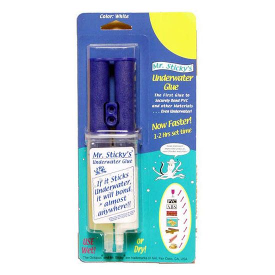 MR. STICKY'S UNDERWATER GLUE 1 OZ SYRINGE UG30