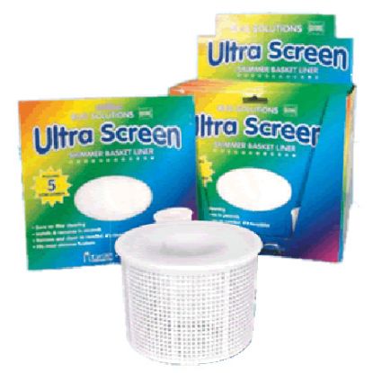 ULTRA SCREEN FOR SKIMMER BASKET BOX OF 12 5 PAKS US-12